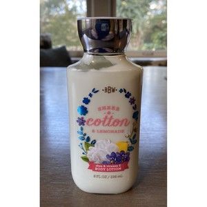 Bath & Body Works Sheer Cotton & Lemonade Body Lotion 8 oz Brand NEW Fast Ship